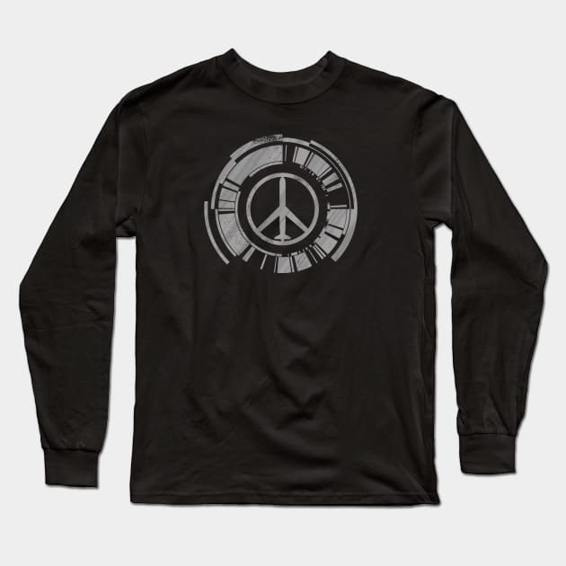 Walker of Peace [Silver] Long Sleeve T-Shirt by DCLawrenceUK